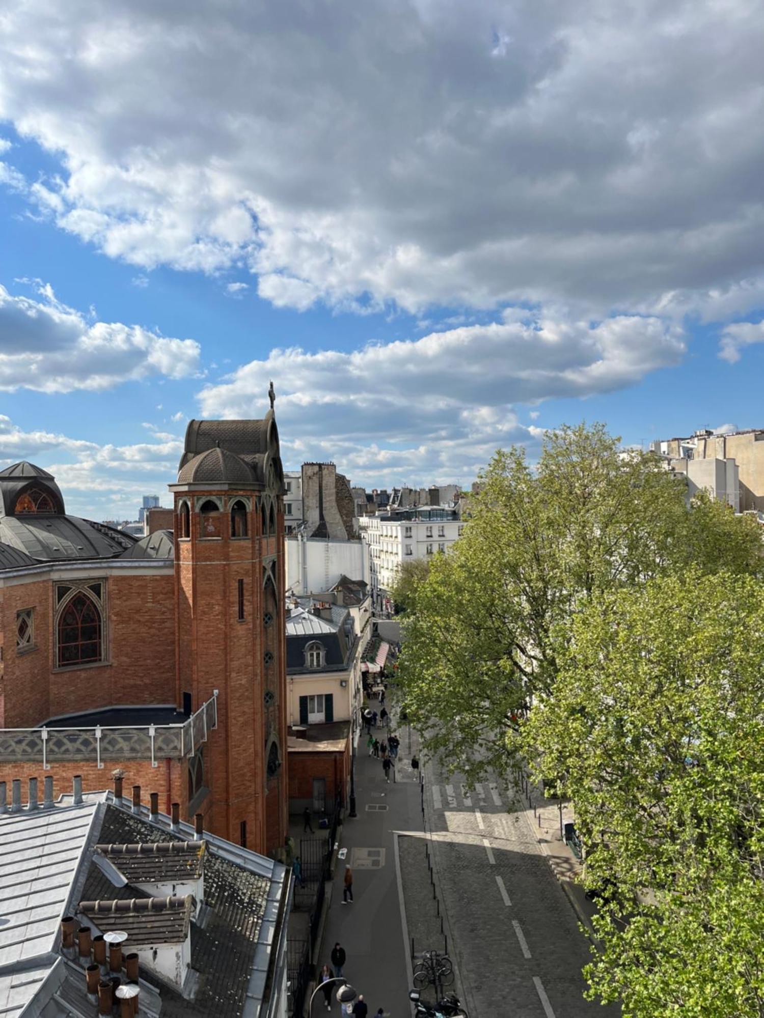 Апартаменты Montmartre Belle Vue Париж Экстерьер фото